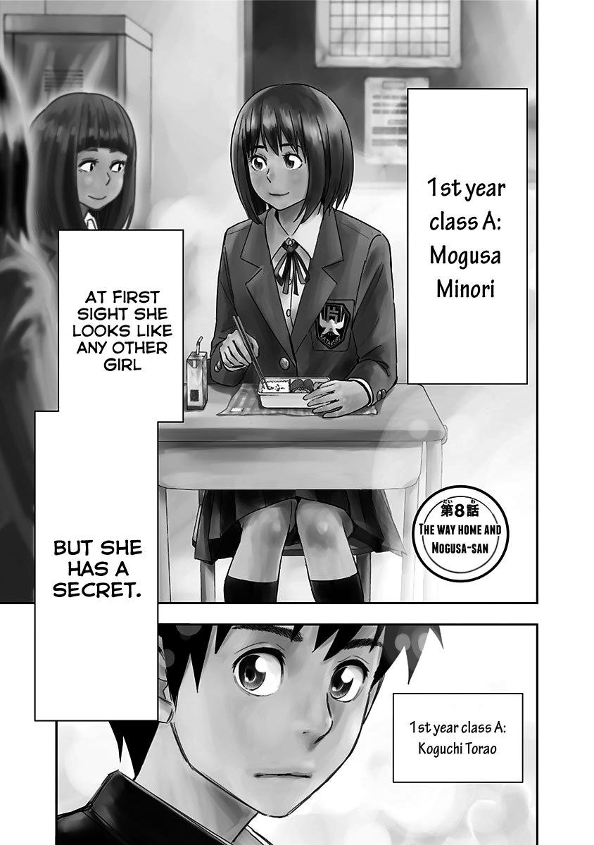 Mogusa-san Chapter 8 page 5 - Chapter 8 : The way home and Mogusa-san
