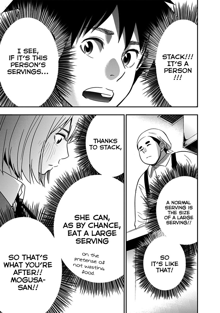 Mogusa-san Chapter 9 page 10 - Chapter 9 : School Cafeteria and Mogusa-san
