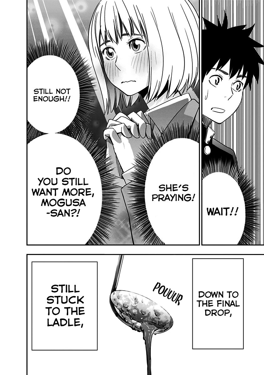 Mogusa-san Chapter 9 page 13 - Chapter 9 : School Cafeteria and Mogusa-san