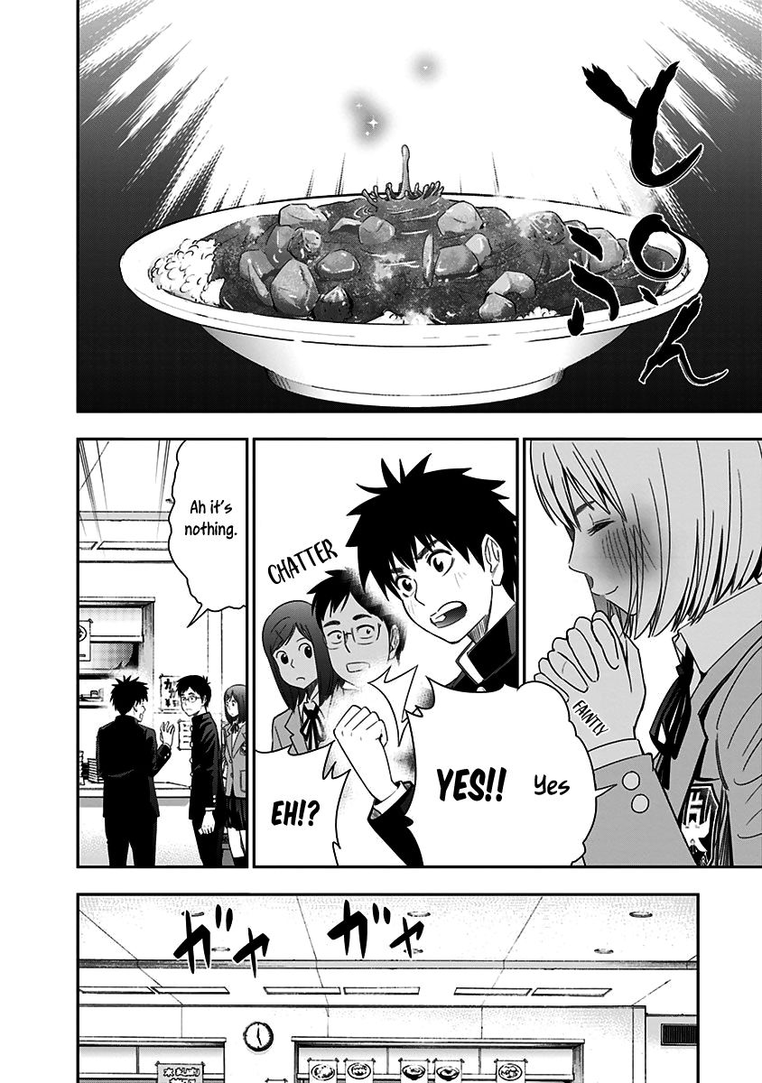 Mogusa-san Chapter 9 page 15 - Chapter 9 : School Cafeteria and Mogusa-san