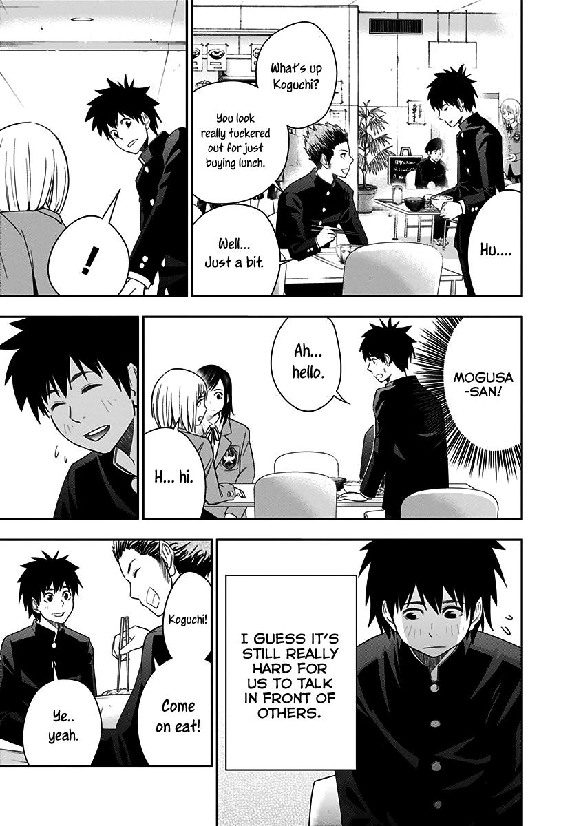 Mogusa-san Chapter 9 page 16 - Chapter 9 : School Cafeteria and Mogusa-san