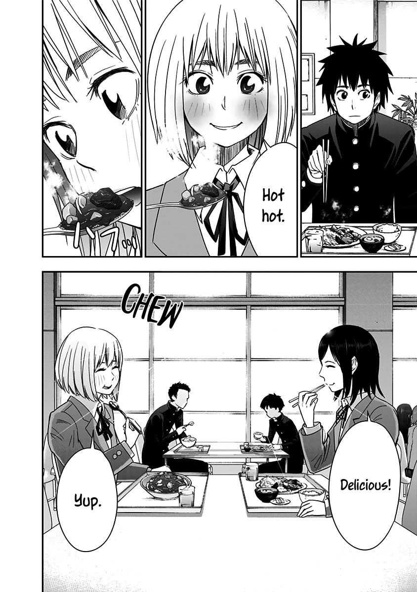Mogusa-san Chapter 9 page 17 - Chapter 9 : School Cafeteria and Mogusa-san