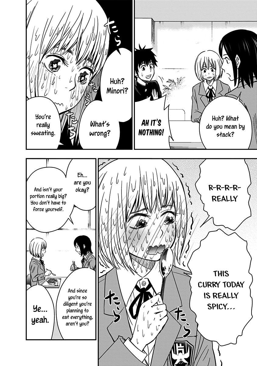 Mogusa-san Chapter 9 page 19 - Chapter 9 : School Cafeteria and Mogusa-san