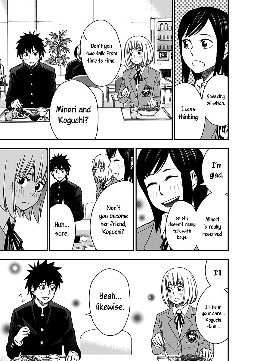 Mogusa-san Chapter 9 page 20 - Chapter 9 : School Cafeteria and Mogusa-san