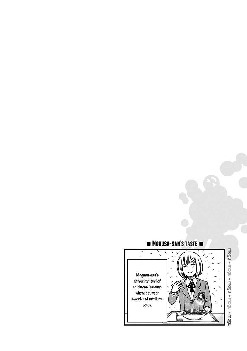 Mogusa-san Chapter 9 page 21 - Chapter 9 : School Cafeteria and Mogusa-san