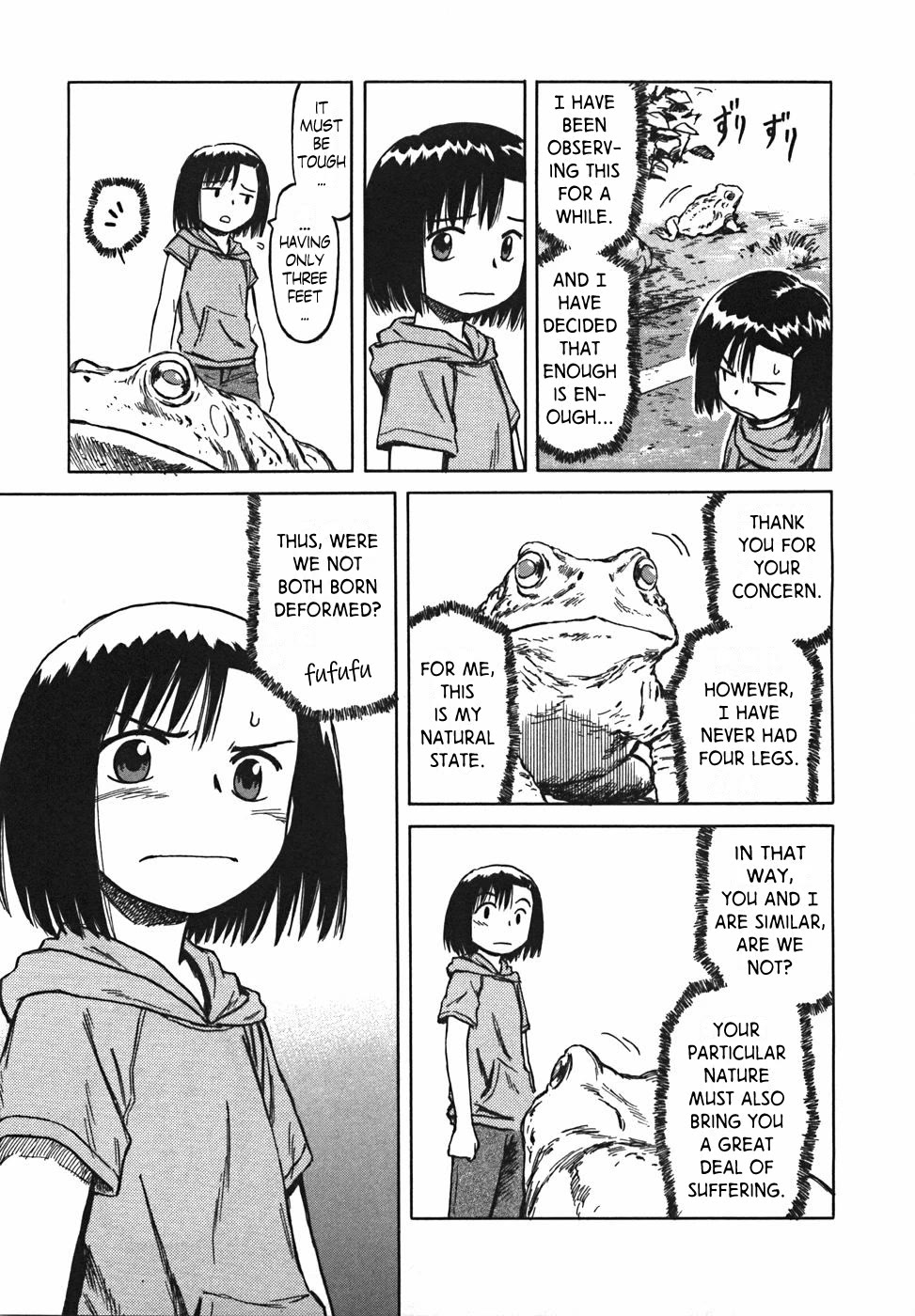 Mokke Chapter 20 page 19 - Chapter 20: Mitsuashi Gaeru (Three-legged frog)