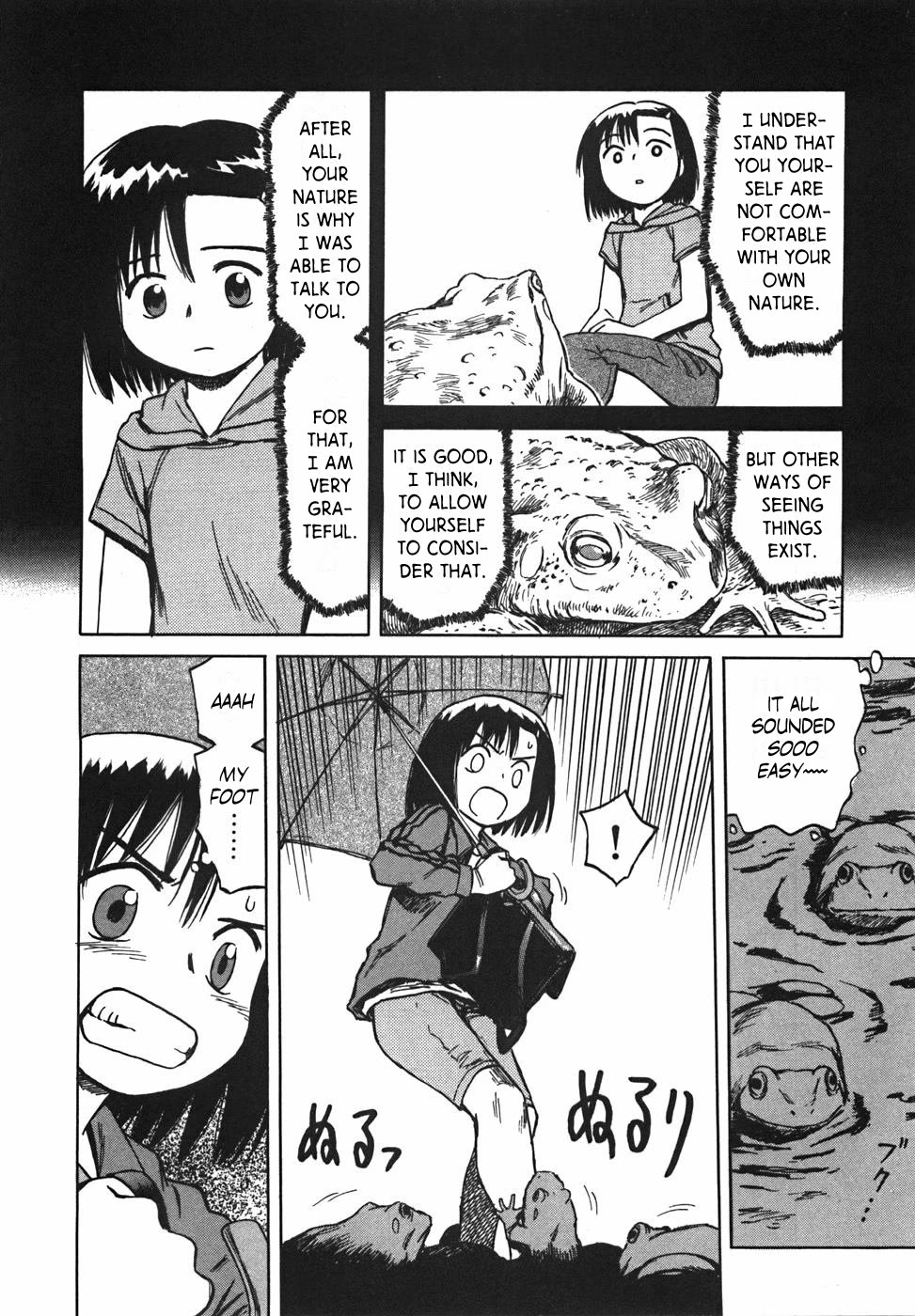 Mokke Chapter 20 page 26 - Chapter 20: Mitsuashi Gaeru (Three-legged frog)