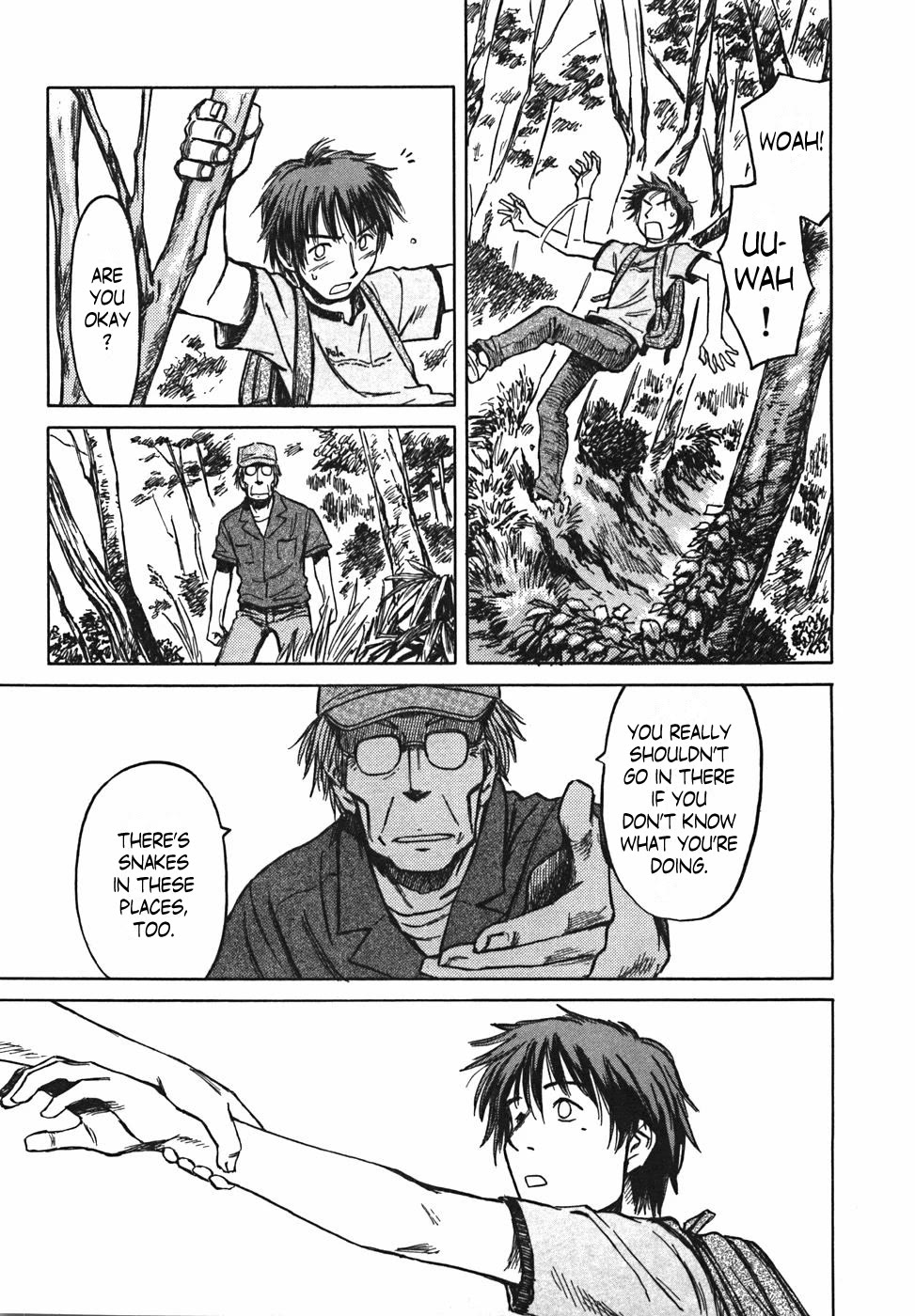 Mokke Chapter 21 page 19 - Chapter 21: Kaminari Gari (Thunder hunting)