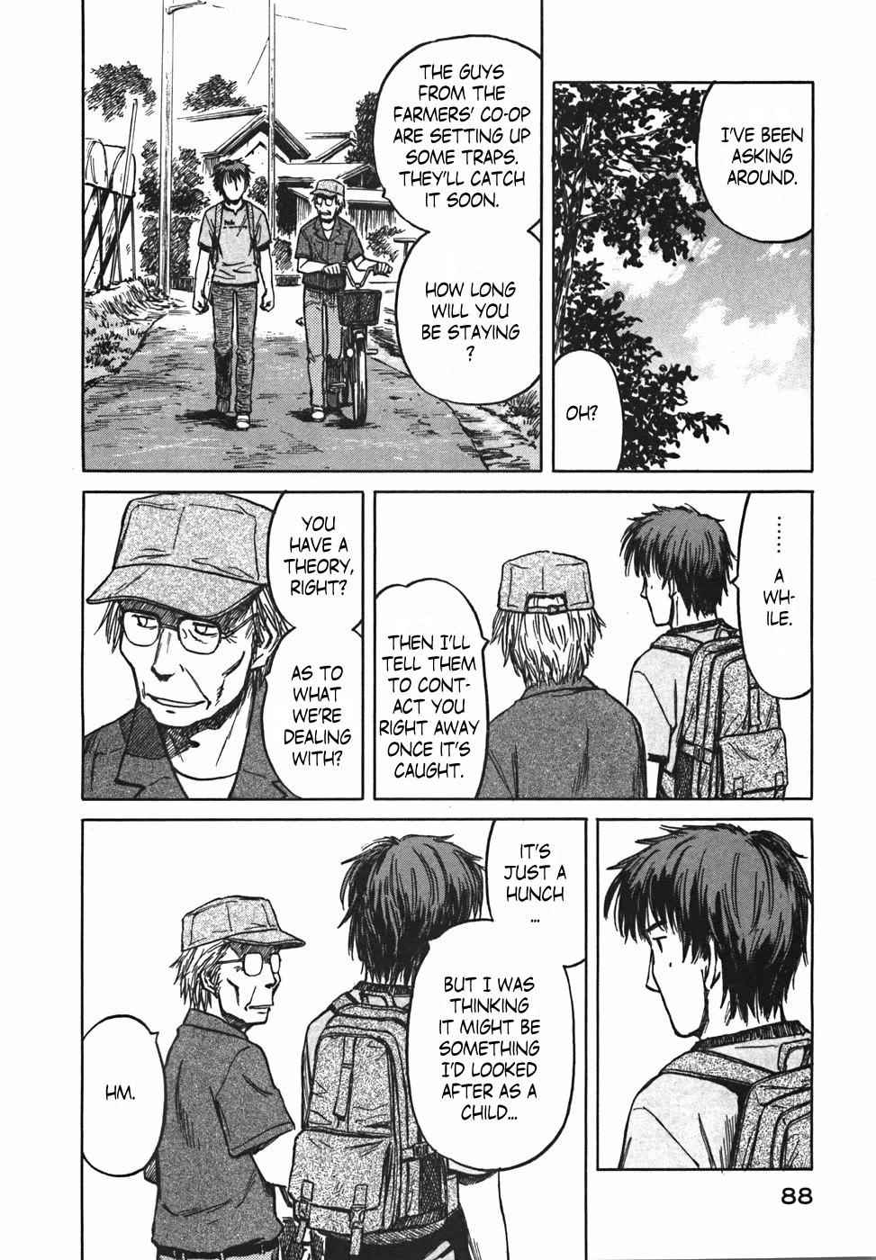 Mokke Chapter 21 page 20 - Chapter 21: Kaminari Gari (Thunder hunting)