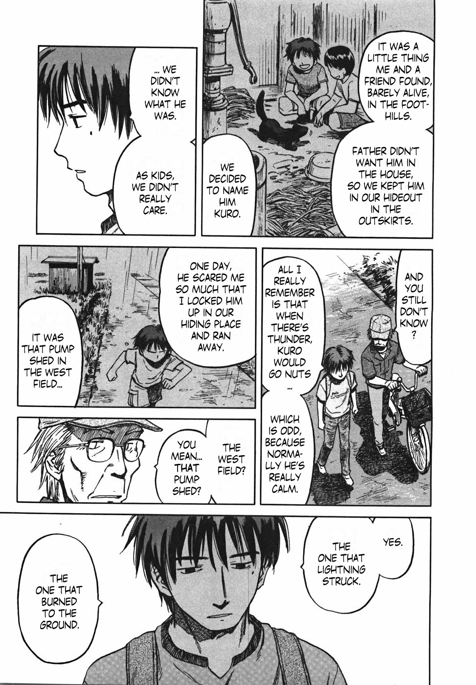Mokke Chapter 21 page 21 - Chapter 21: Kaminari Gari (Thunder hunting)