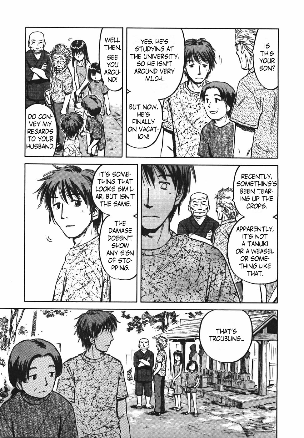 Mokke Chapter 21 page 5 - Chapter 21: Kaminari Gari (Thunder hunting)