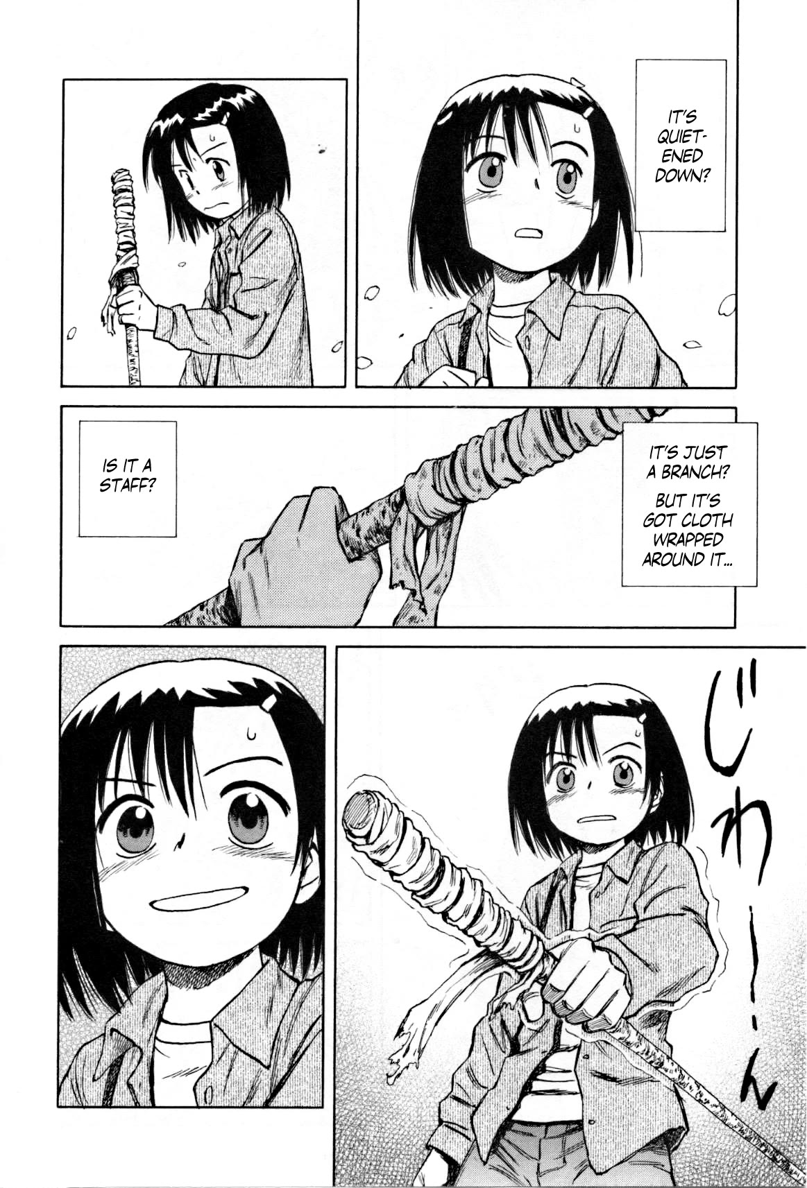 Mokke Chapter 25 page 13 - Chapter 25: Tsue Sakura (Cherry blossom staff)