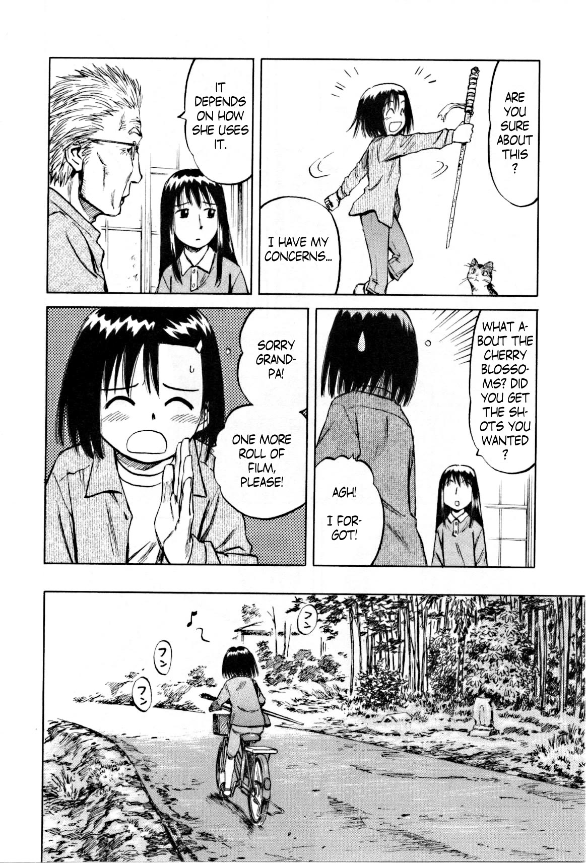 Mokke Chapter 25 page 17 - Chapter 25: Tsue Sakura (Cherry blossom staff)
