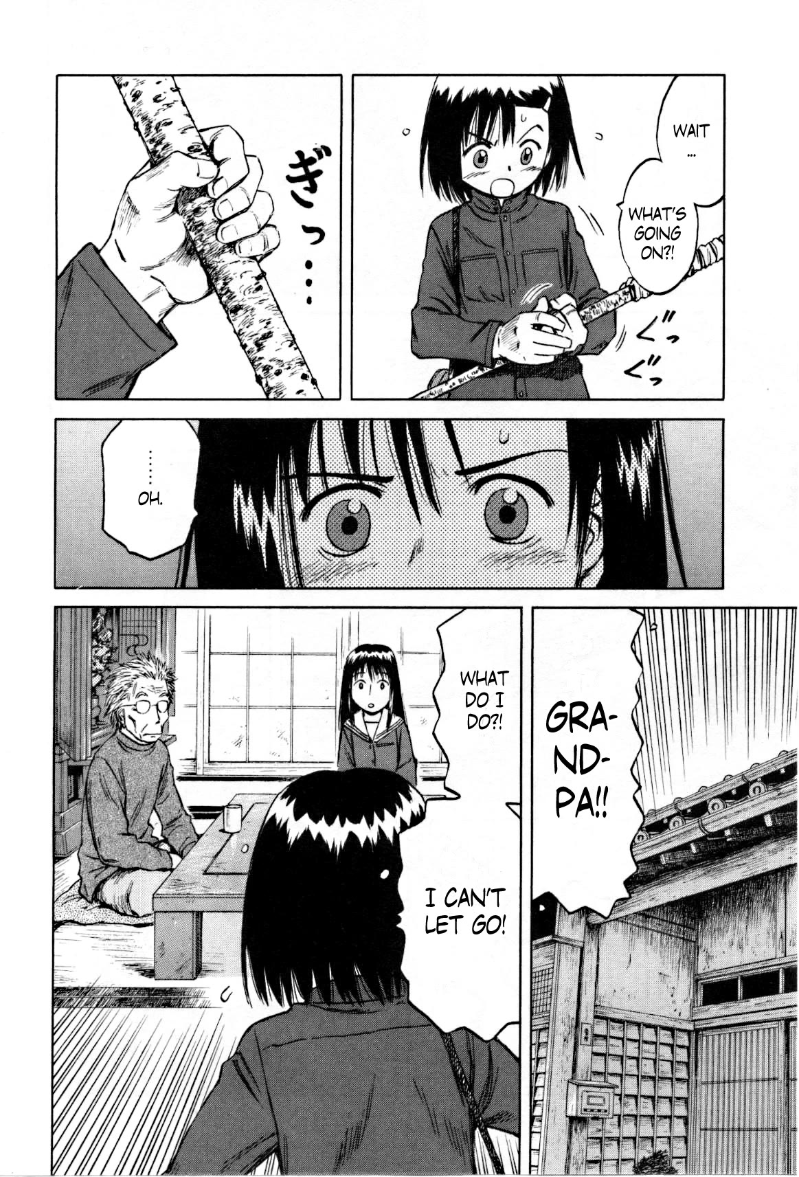 Mokke Chapter 25 page 27 - Chapter 25: Tsue Sakura (Cherry blossom staff)