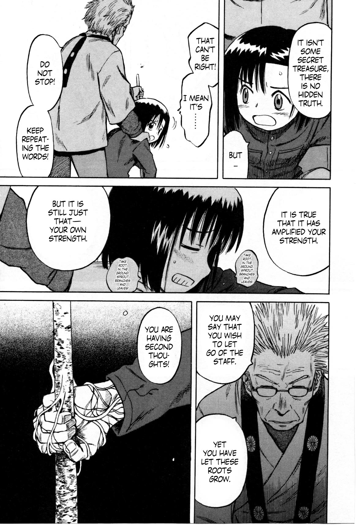 Mokke Chapter 25 page 32 - Chapter 25: Tsue Sakura (Cherry blossom staff)
