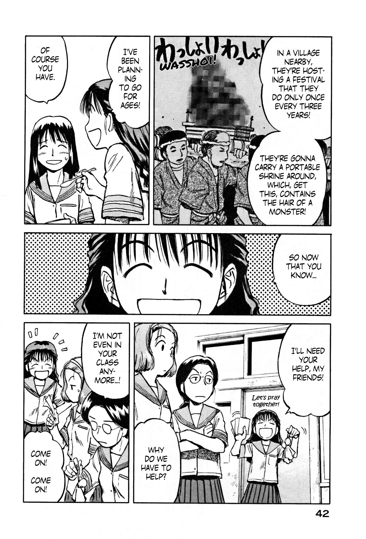 Mokke Chapter 26 page 8 - Chapter 26: Hiyori-Moshi (Prayer for good weather)