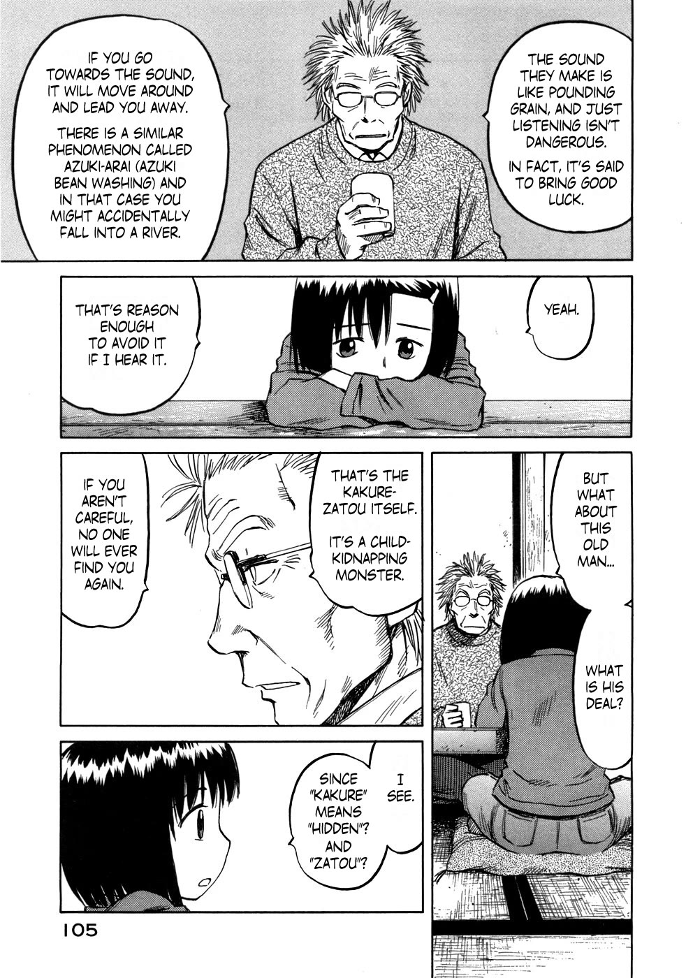 Mokke Chapter 42 page 23 - Chapter 42: Kakure-Zatou
