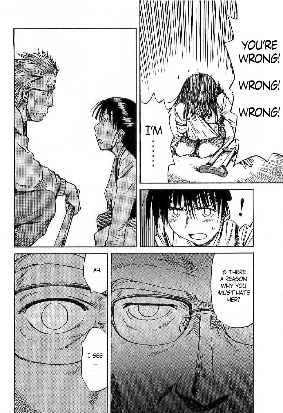 Mokke Chapter 49 page 36 - Chapter 49: Nozuchi-Otoshi (Nozuchi exorcism)