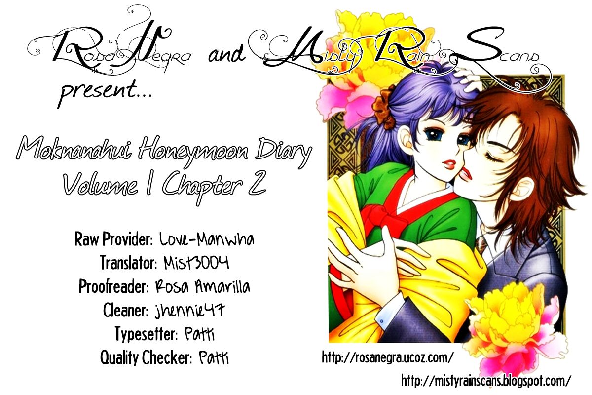 Moknanahui Honeymoon Diary Chapter 2 page 1 - Chapter 2