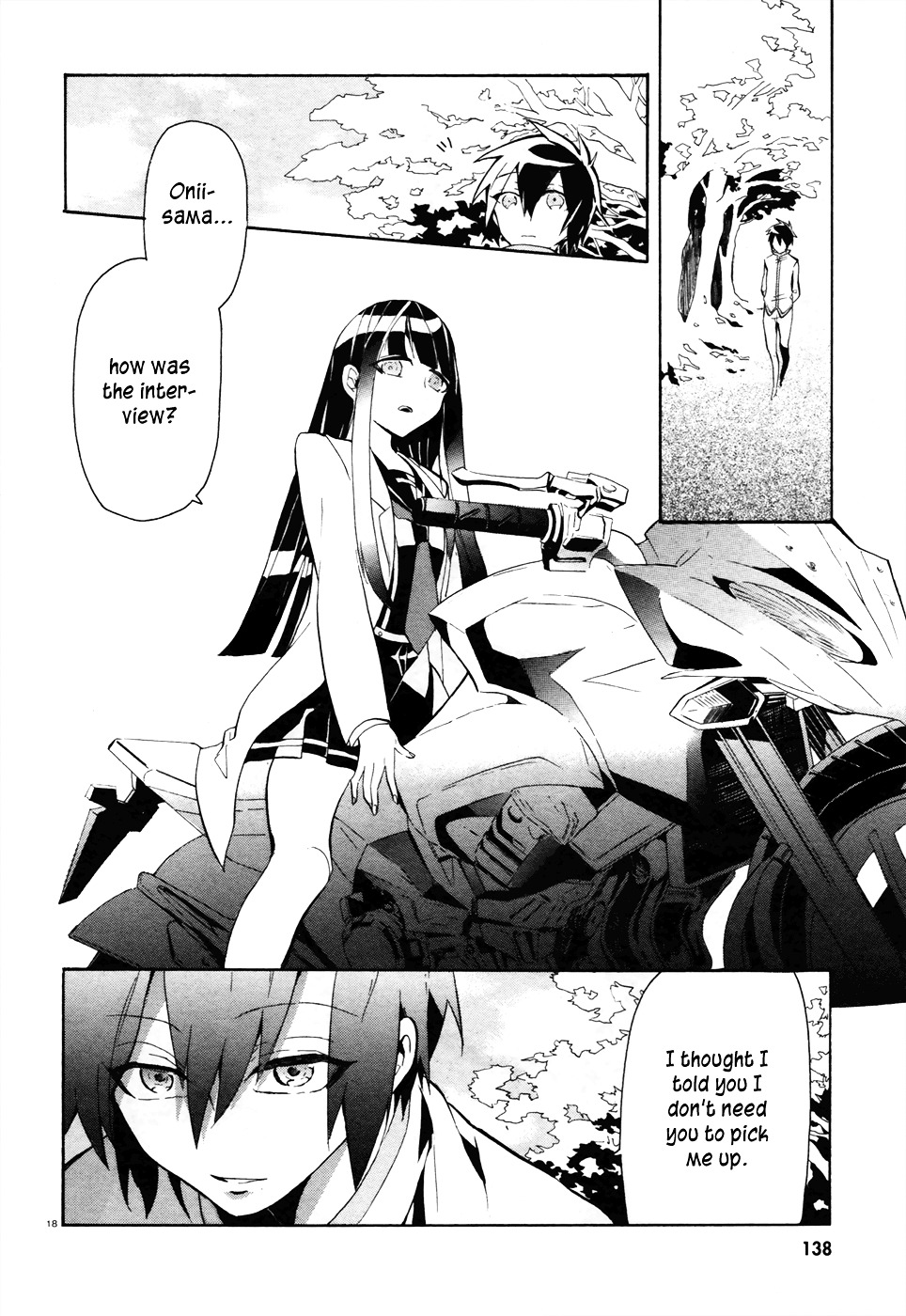 Mokushiroku Alice Chapter 1 page 18 - Chapter 1 : The Transfer Student with a Bad Personality