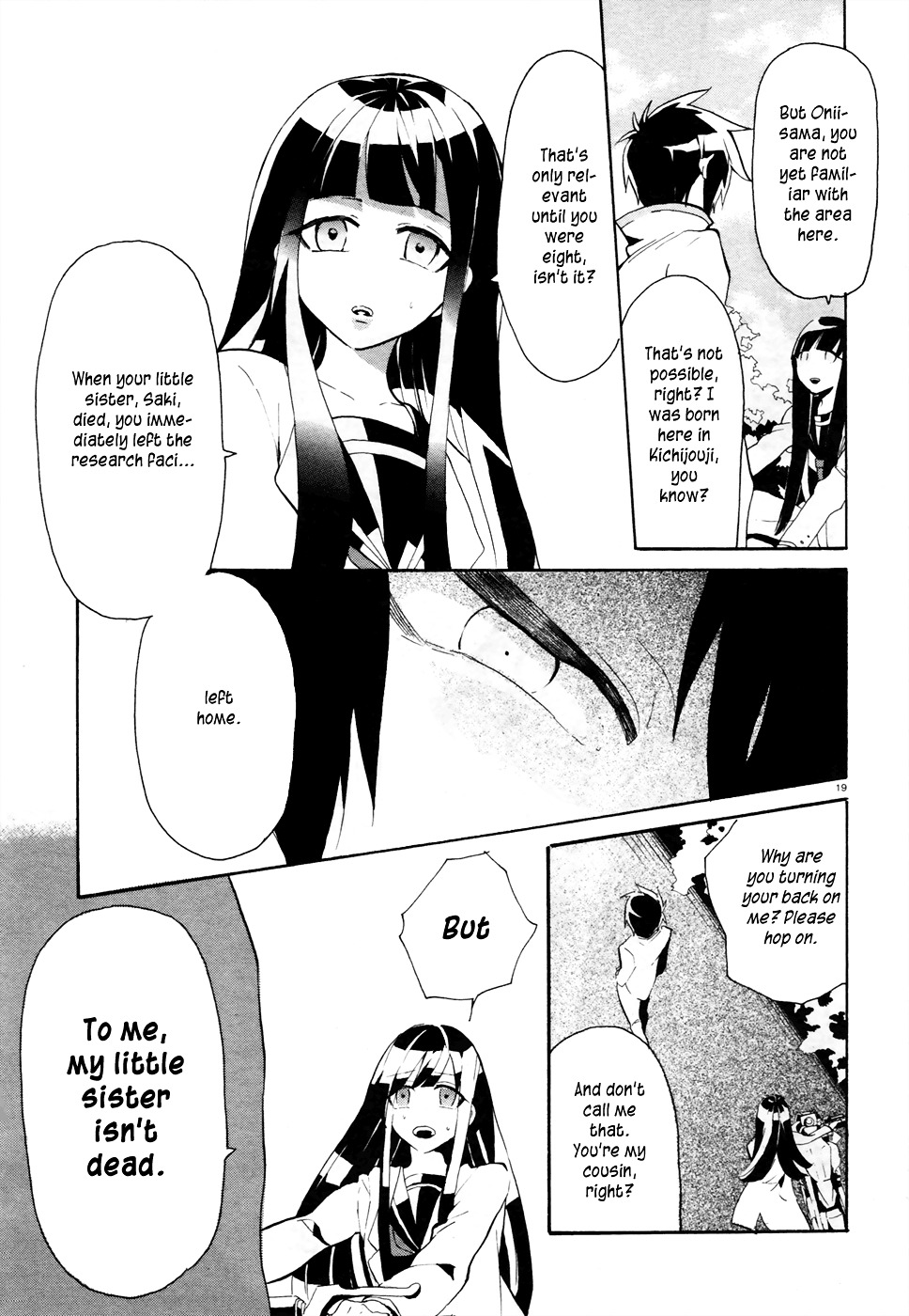 Mokushiroku Alice Chapter 1 page 19 - Chapter 1 : The Transfer Student with a Bad Personality
