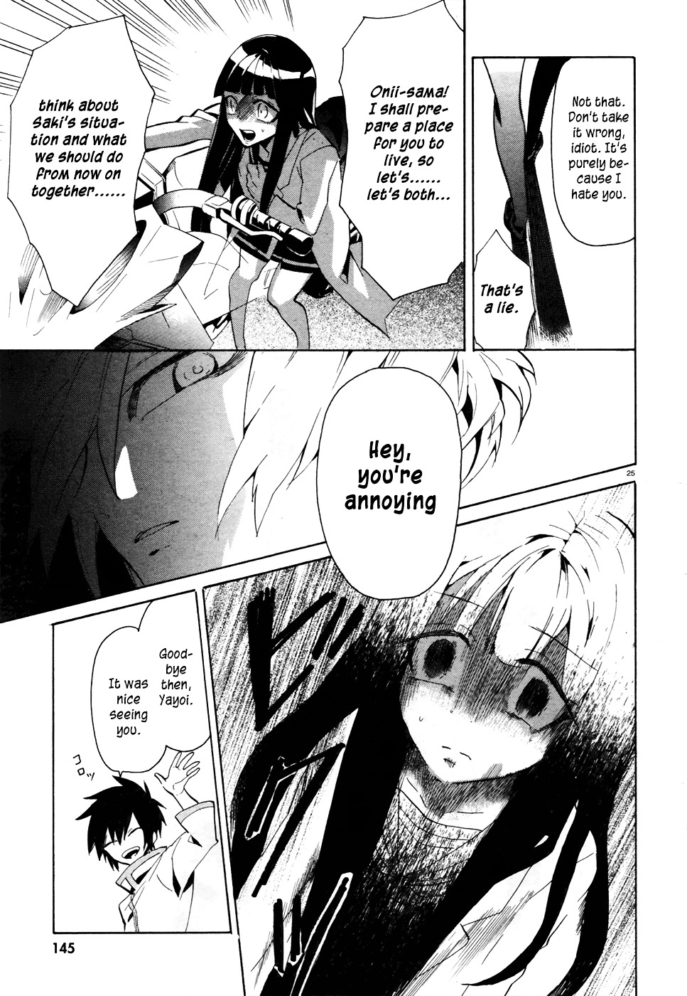 Mokushiroku Alice Chapter 1 page 25 - Chapter 1 : The Transfer Student with a Bad Personality