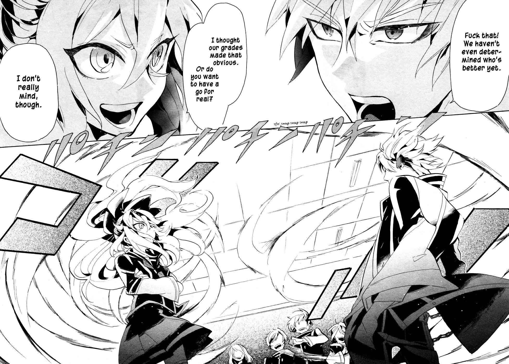 Mokushiroku Alice Chapter 1 page 38 - Chapter 1 : The Transfer Student with a Bad Personality