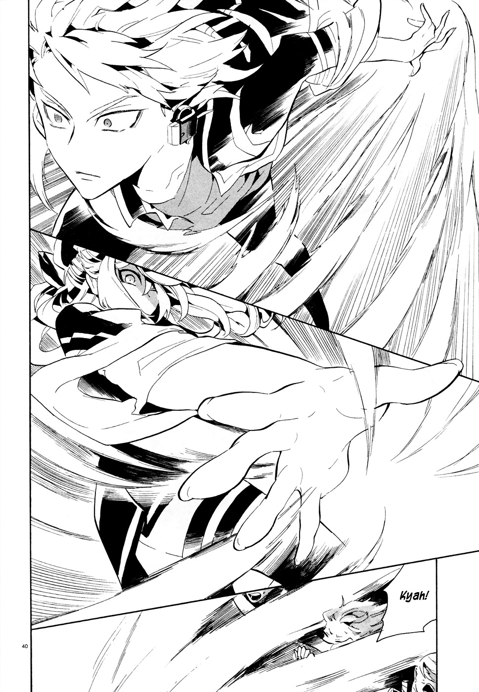 Mokushiroku Alice Chapter 1 page 39 - Chapter 1 : The Transfer Student with a Bad Personality