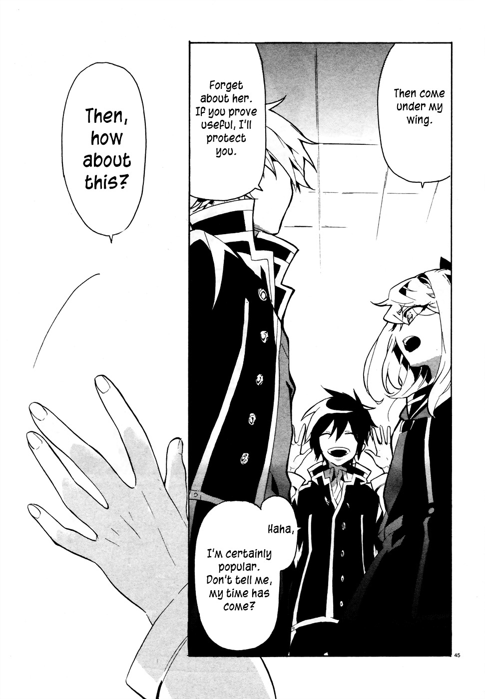 Mokushiroku Alice Chapter 1 page 44 - Chapter 1 : The Transfer Student with a Bad Personality