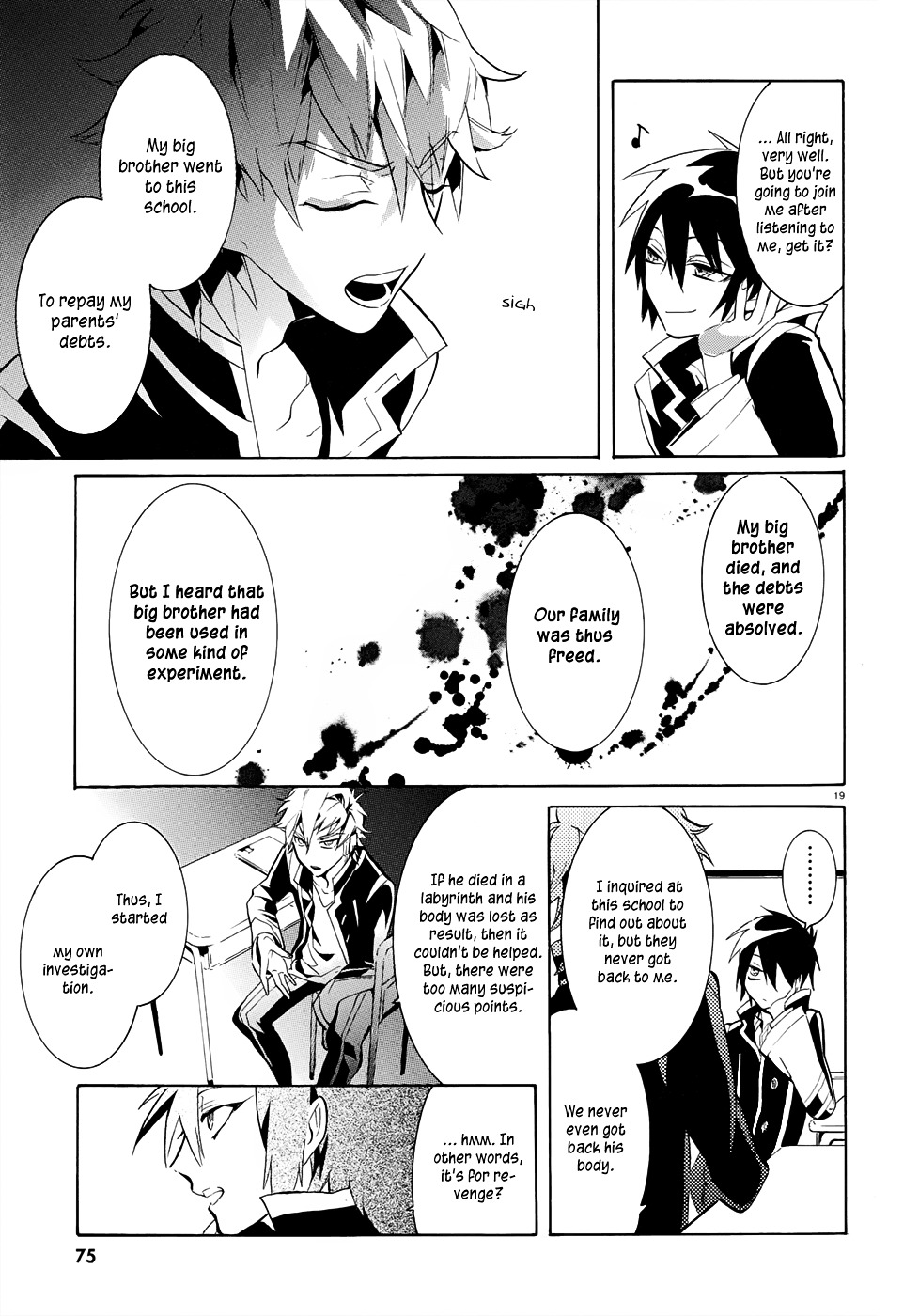 Mokushiroku Alice Chapter 2 page 21 - Chapter 2 : Lies and Promises