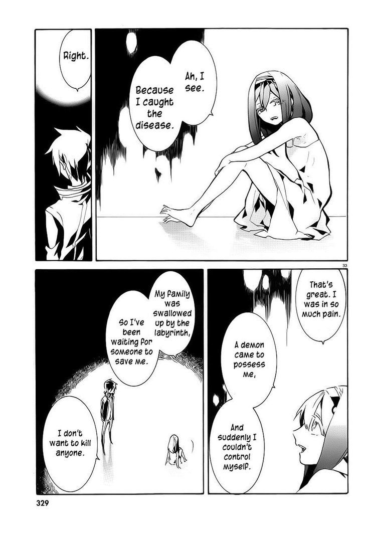 Mokushiroku Alice Chapter 7 page 35 - Chapter 7 : The Final Four Minutes of the Story