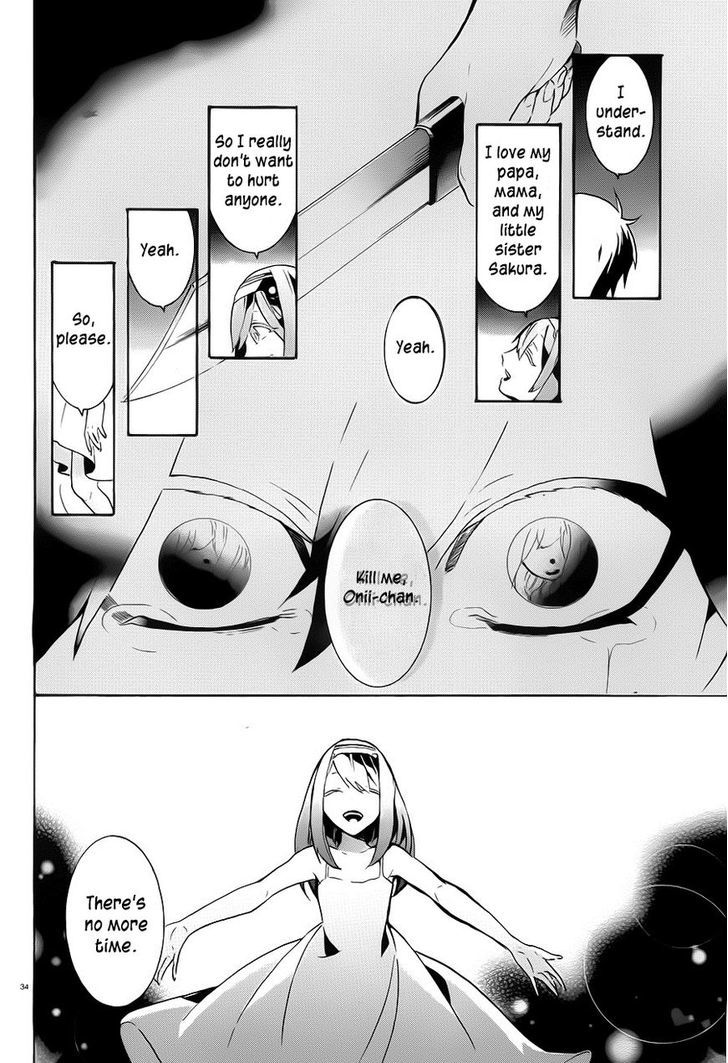 Mokushiroku Alice Chapter 7 page 36 - Chapter 7 : The Final Four Minutes of the Story