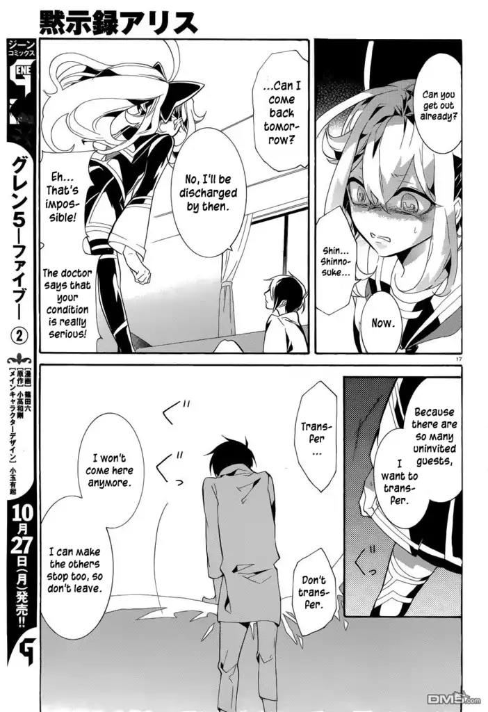 Mokushiroku Alice Chapter 8 page 18 - Chapter 8: The World Afterwards