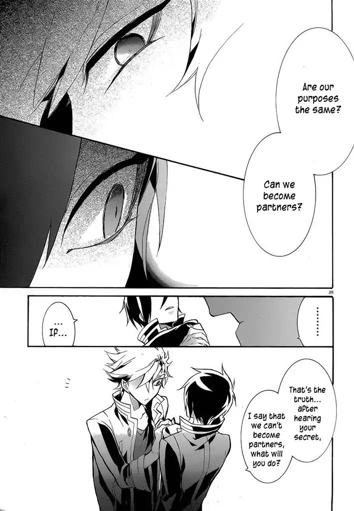 Mokushiroku Alice Chapter 9 page 28 - Chapter 9: The Heart to Trust Comrades and Despair