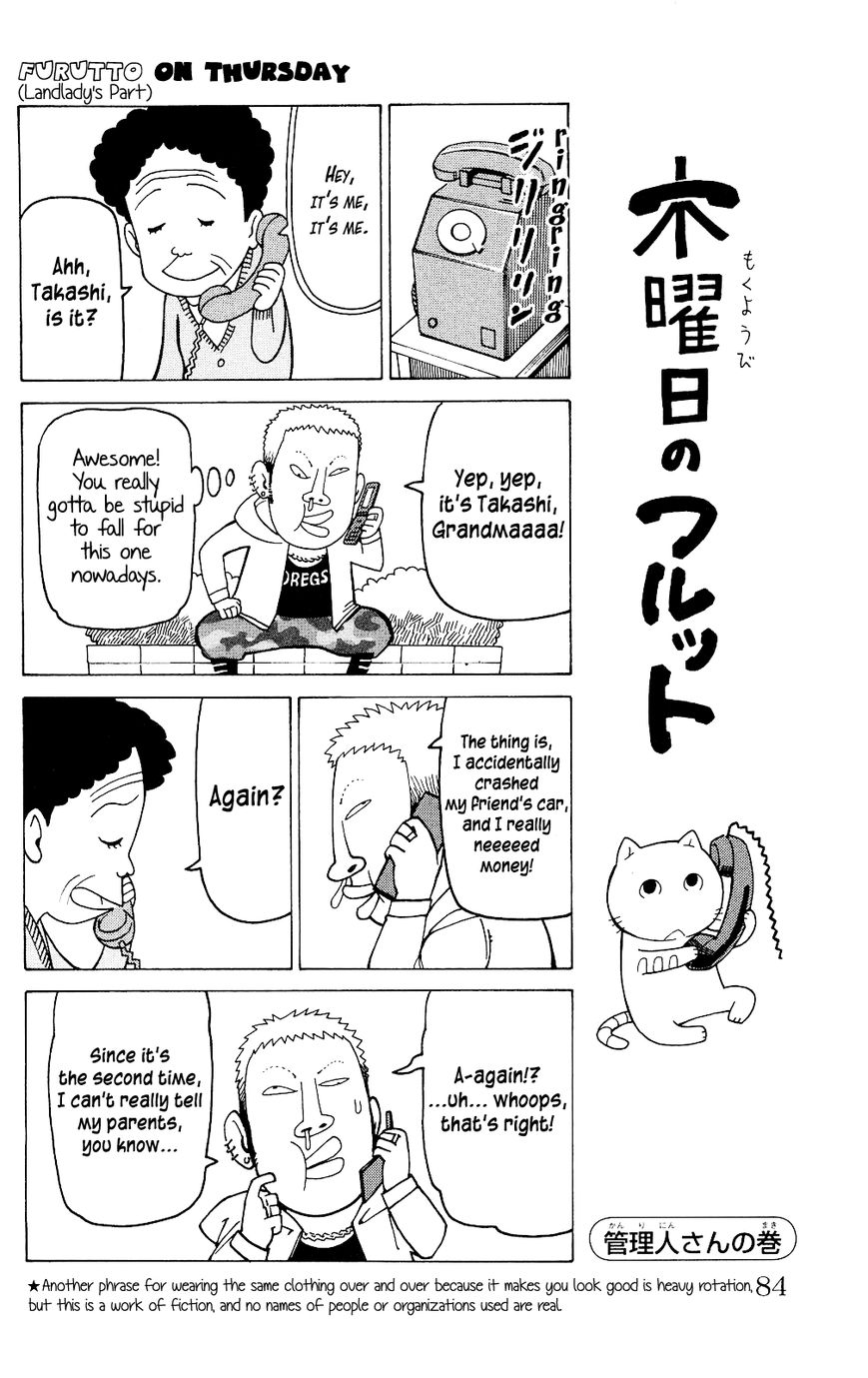 Mokuyoubi no Furutto Chapter 3 page 23 - Chapter 3