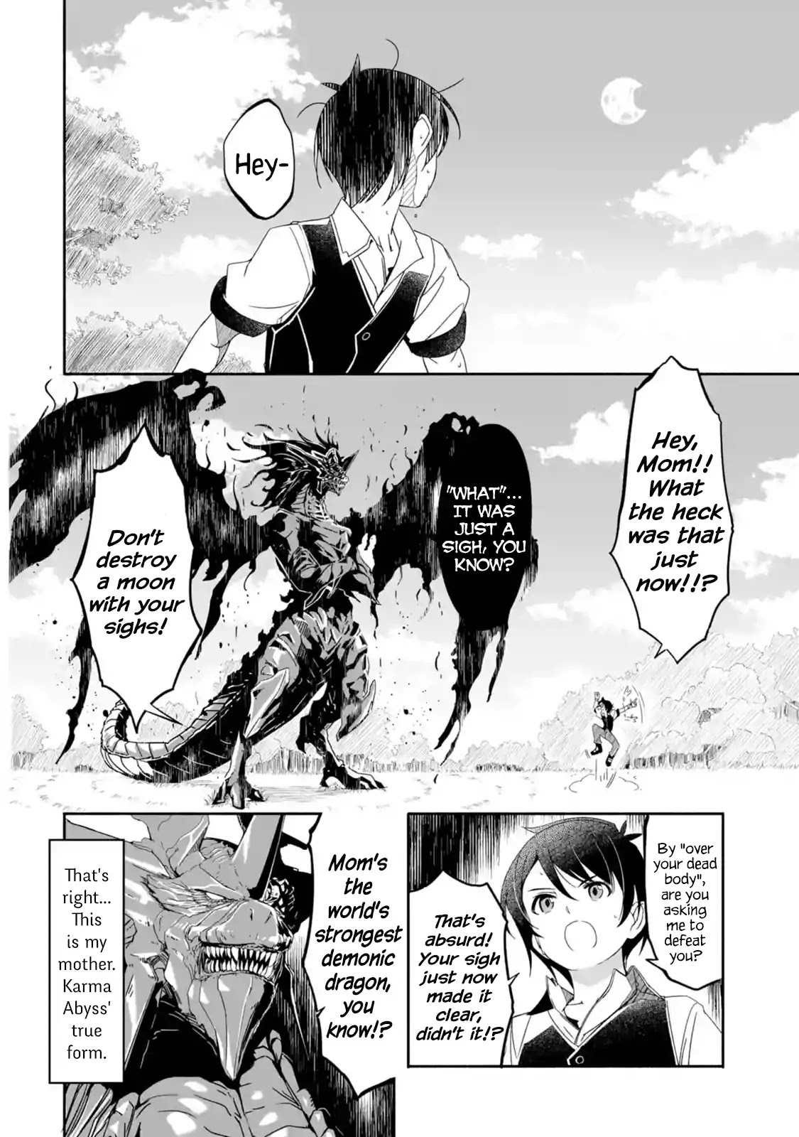 Mom, Please Don't Come Adventuring with Me! ~The Boy Who Was Raised by the Ultimate Overprotective Dragon, Becomes an Adventurer with His Mother~ Chapter 1.1 page 26 - Chapter 1.1 - 1.3: Departure (1)