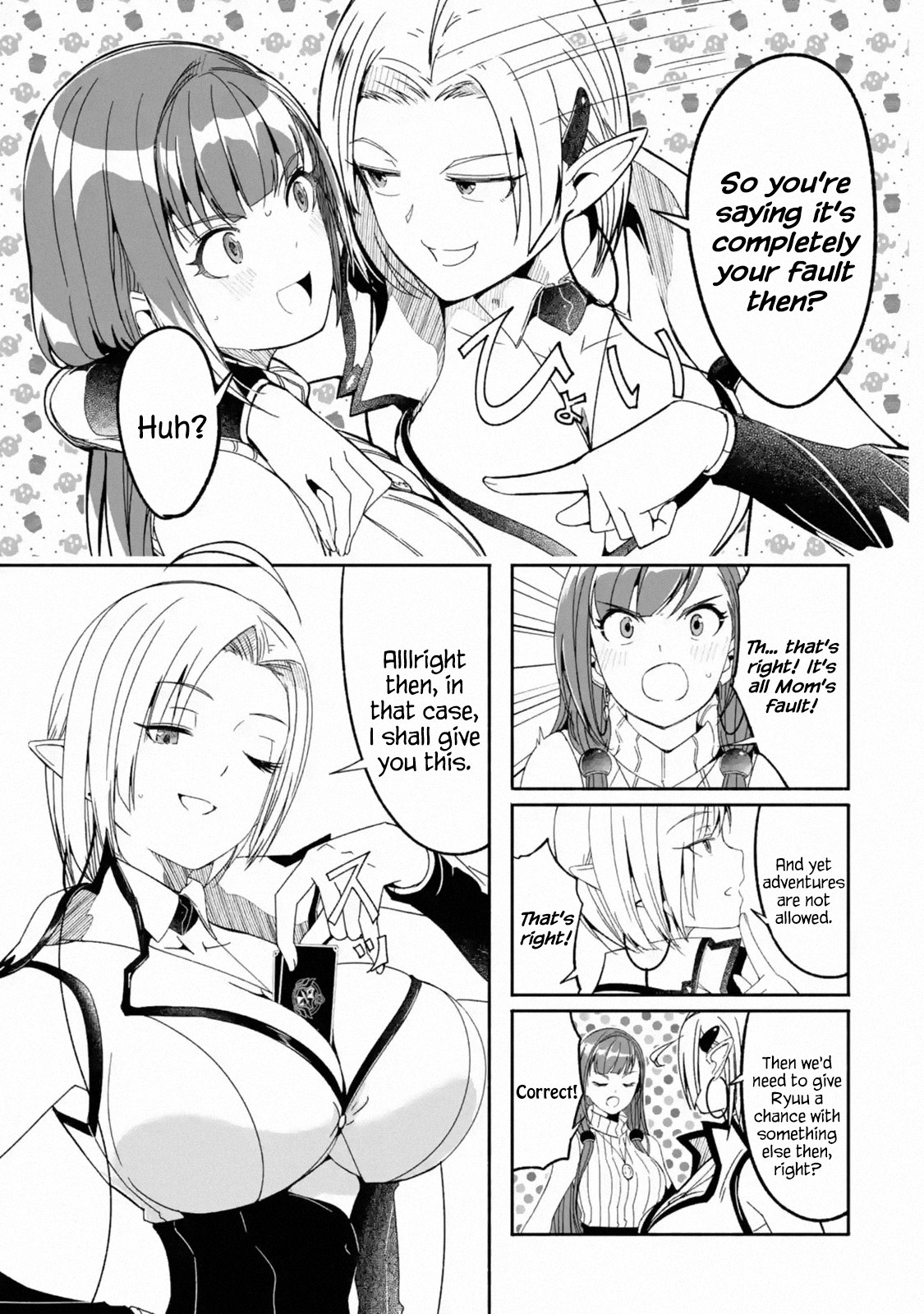 Mom, Please Don't Come Adventuring with Me! ~The Boy Who Was Raised by the Ultimate Overprotective Dragon, Becomes an Adventurer with His Mother~ Chapter 10.1 page 28 - Chapter 10.1 - 10.3: It's Dangerous Outside!