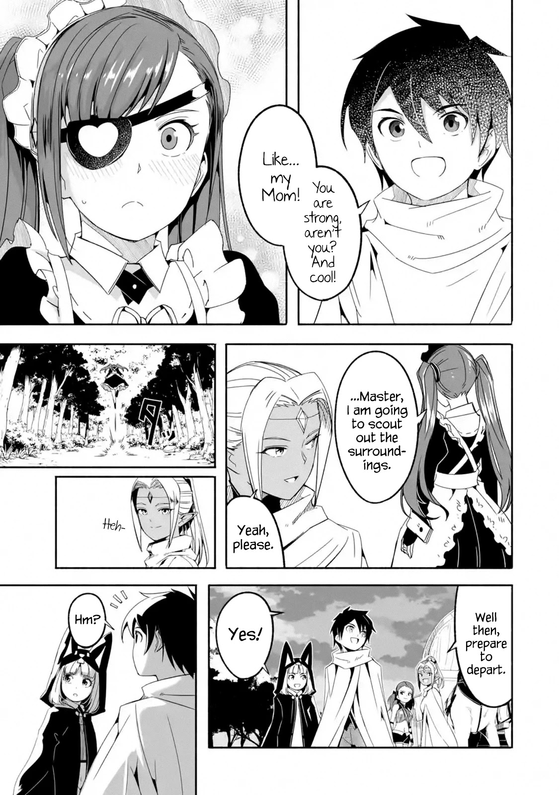 Mom, Please Don't Come Adventuring with Me! ~The Boy Who Was Raised by the Ultimate Overprotective Dragon, Becomes an Adventurer with His Mother~ Chapter 15 page 39 - Chapter 15: Dragon Servant