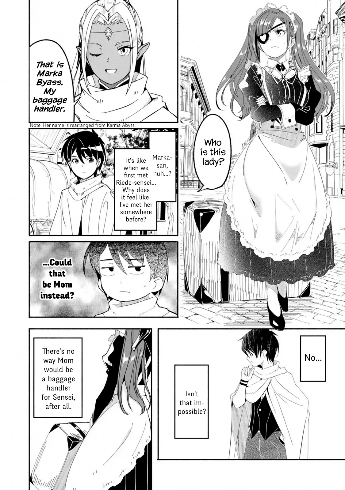 Mom, Please Don't Come Adventuring with Me! ~The Boy Who Was Raised by the Ultimate Overprotective Dragon, Becomes an Adventurer with His Mother~ Chapter 15 page 4 - Chapter 15: Dragon Servant