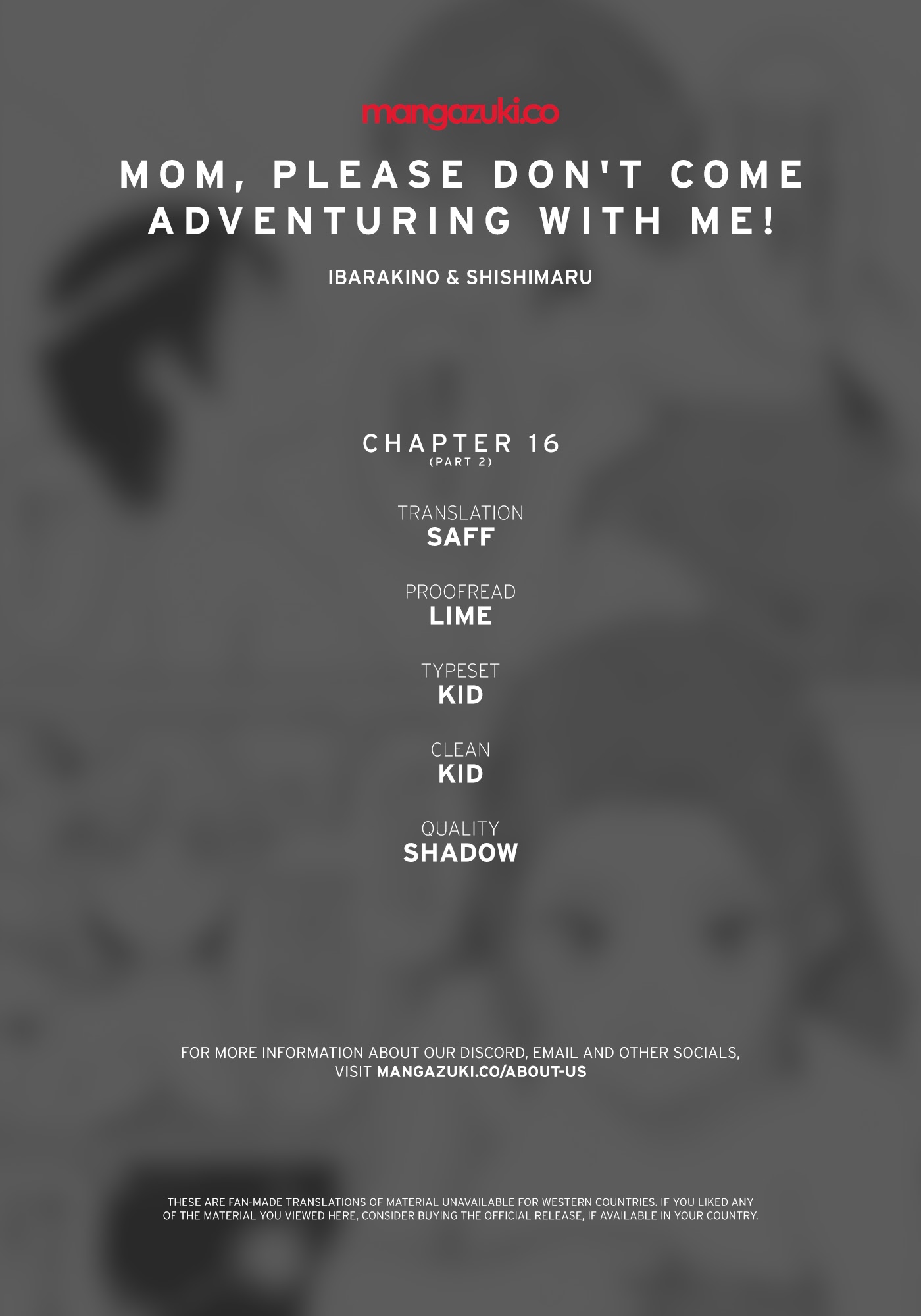 Mom, Please Don't Come Adventuring with Me! ~The Boy Who Was Raised by the Ultimate Overprotective Dragon, Becomes an Adventurer with His Mother~ Chapter 16.1 page 14 - Chapter 16.1 - 16.6