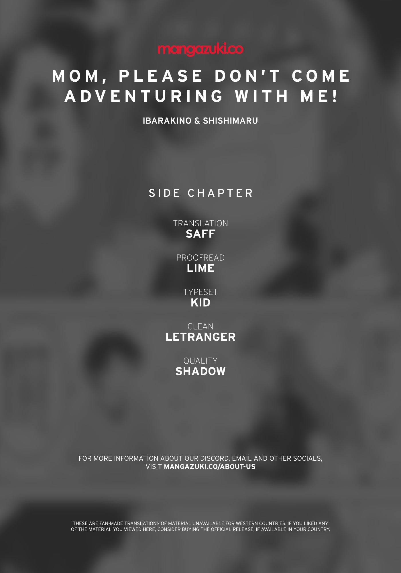 Mom, Please Don't Come Adventuring with Me! ~The Boy Who Was Raised by the Ultimate Overprotective Dragon, Becomes an Adventurer with His Mother~ Chapter 16.1 page 37 - Chapter 16.1 - 16.6