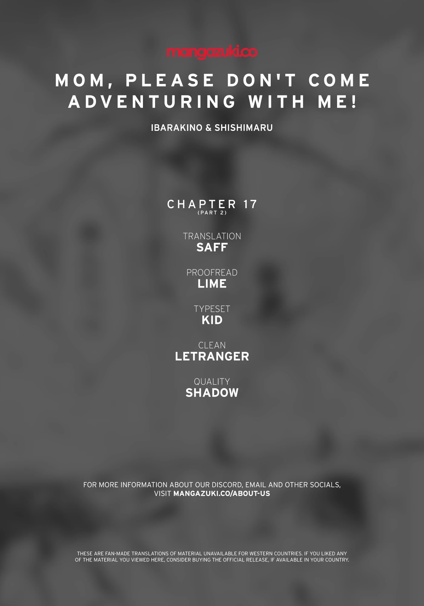 Mom, Please Don't Come Adventuring with Me! ~The Boy Who Was Raised by the Ultimate Overprotective Dragon, Becomes an Adventurer with His Mother~ Chapter 17.1 page 14 - Chapter 17.1 - 17.3