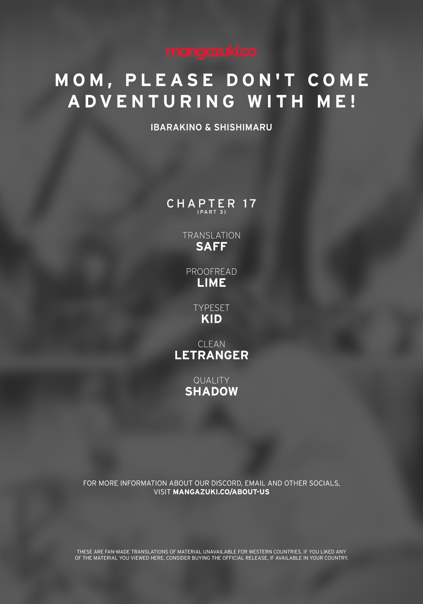 Mom, Please Don't Come Adventuring with Me! ~The Boy Who Was Raised by the Ultimate Overprotective Dragon, Becomes an Adventurer with His Mother~ Chapter 17.1 page 27 - Chapter 17.1 - 17.3