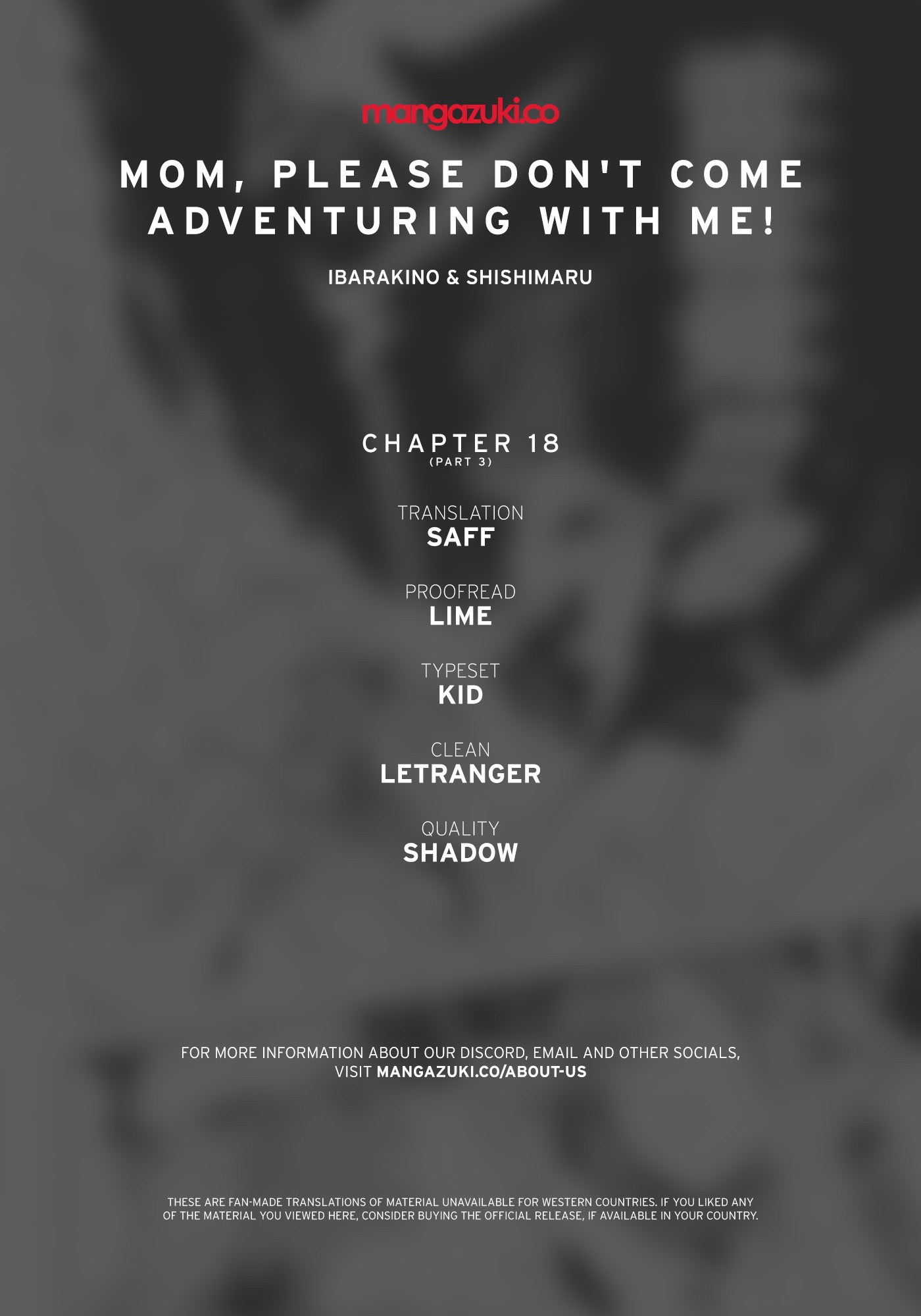 Mom, Please Don't Come Adventuring with Me! ~The Boy Who Was Raised by the Ultimate Overprotective Dragon, Becomes an Adventurer with His Mother~ Chapter 18.1 page 26 - Chapter 18.1 - 18.3
