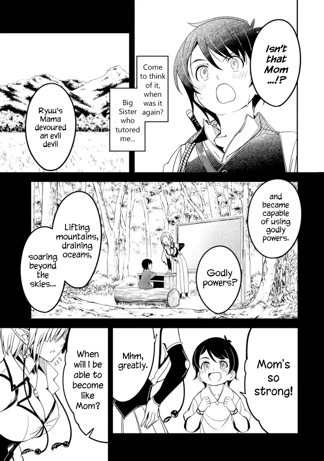 Mom, Please Don't Come Adventuring with Me! ~The Boy Who Was Raised by the Ultimate Overprotective Dragon, Becomes an Adventurer with His Mother~ Chapter 2.1 page 12 - Chapter 2.1 - 2.3: The First Quest (1)