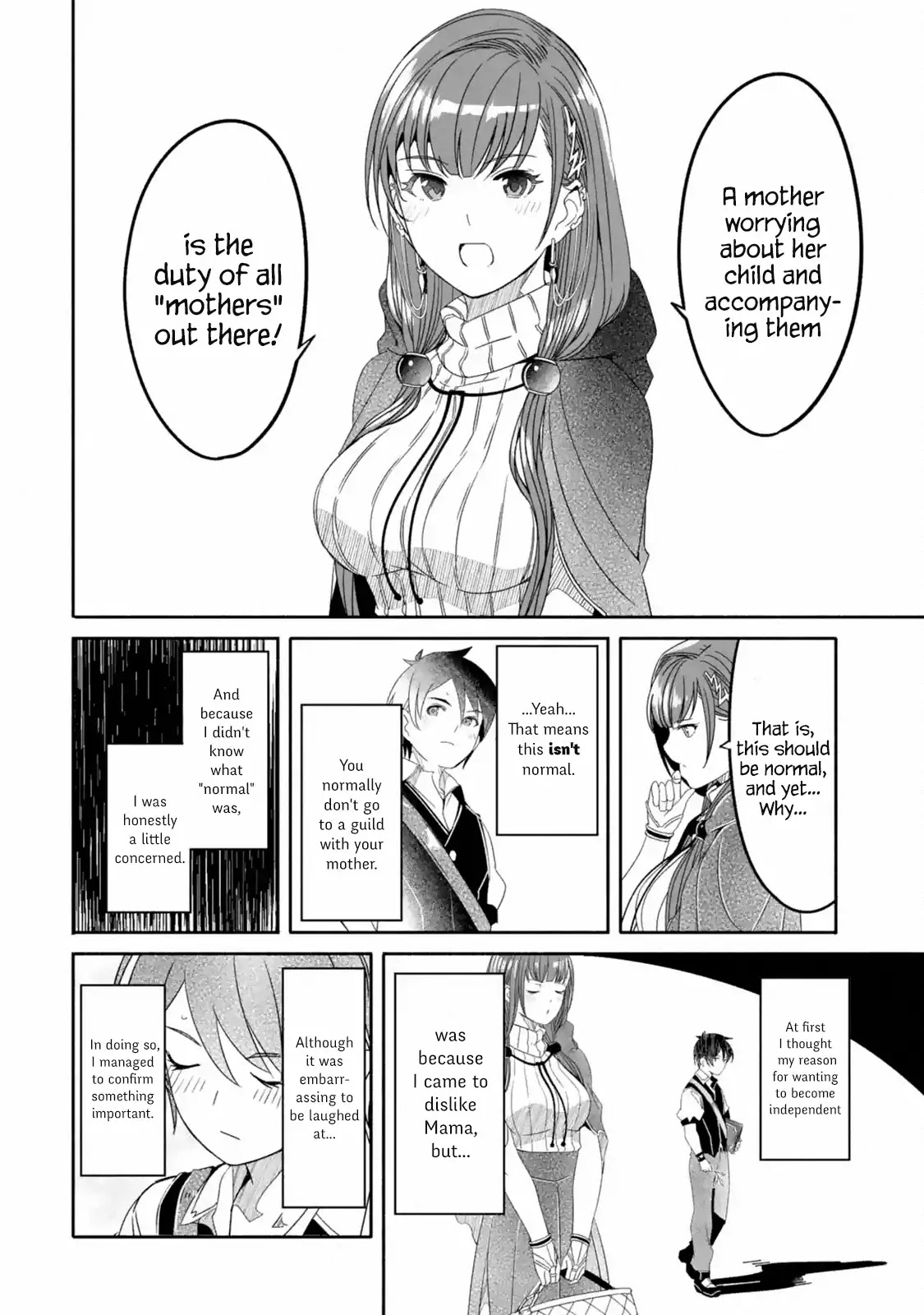 Mom, Please Don't Come Adventuring with Me! ~The Boy Who Was Raised by the Ultimate Overprotective Dragon, Becomes an Adventurer with His Mother~ Chapter 2.1 page 23 - Chapter 2.1 - 2.3: The First Quest (1)