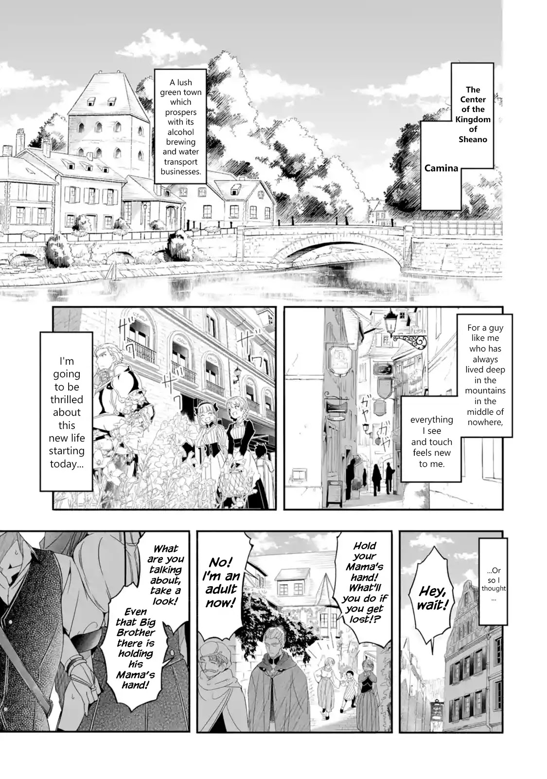Mom, Please Don't Come Adventuring with Me! ~The Boy Who Was Raised by the Ultimate Overprotective Dragon, Becomes an Adventurer with His Mother~ Chapter 2.1 page 3 - Chapter 2.1 - 2.3: The First Quest (1)