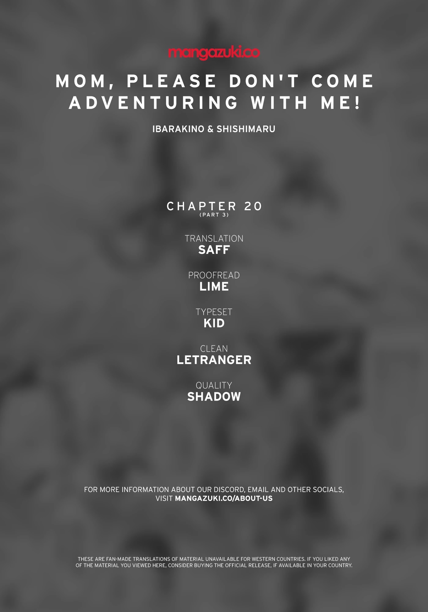Mom, Please Don't Come Adventuring with Me! ~The Boy Who Was Raised by the Ultimate Overprotective Dragon, Becomes an Adventurer with His Mother~ Chapter 20.1 page 26 - Chapter 20.1 - 20.3