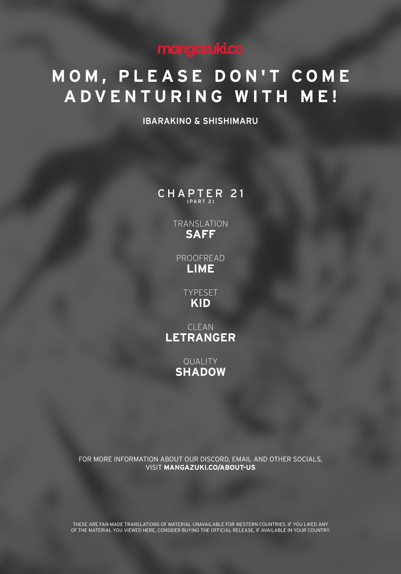 Mom, Please Don't Come Adventuring with Me! ~The Boy Who Was Raised by the Ultimate Overprotective Dragon, Becomes an Adventurer with His Mother~ Chapter 21.1 page 15 - Chapter 21.1 - 21.2: A Dragon's Way of Doing Things