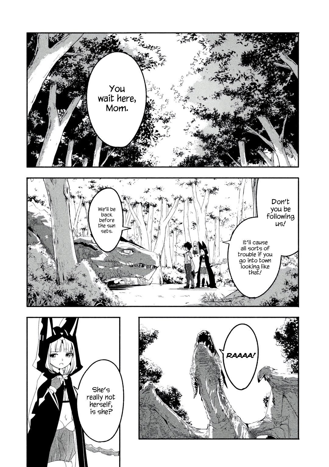 Mom, Please Don't Come Adventuring with Me! ~The Boy Who Was Raised by the Ultimate Overprotective Dragon, Becomes an Adventurer with His Mother~ Chapter 23.1 page 3 - Chapter 23.1: Mom
